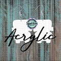 Acrylic Truck Earrings -   5 & 10 pairs 1.5 & 2 inch size - Sublimation Acrylic
