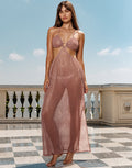 ADRIANA MAXI DRESS - BLUSH