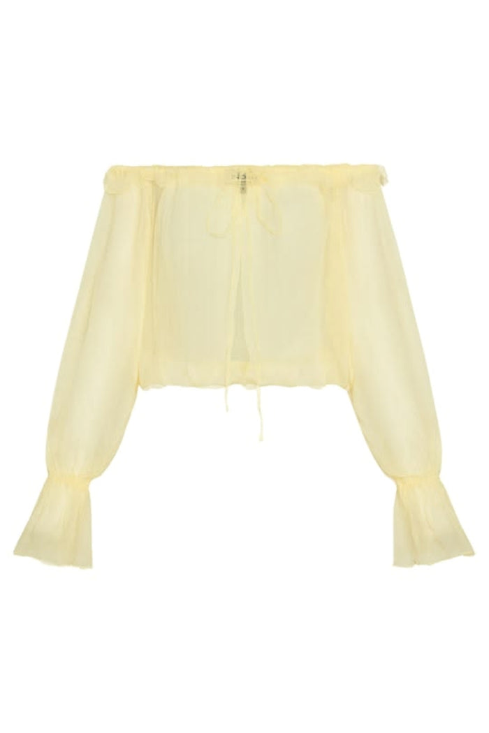 Amaya Top - pale yellow
