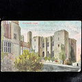 Antique Postcard 1900s Victorian Tea Tent Kenilworth Castle England
