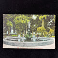 Antique Postcard 1905 Outdoor Parlor Fountain San Jose James Park California