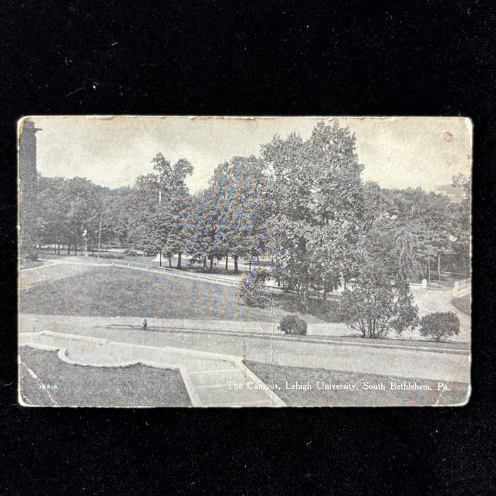 Antique Postcard 1905 Pencil Note Lehigh University Campus Bethlehem PA