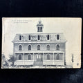 Antique Postcard 1908 Lost History Quebec Convent Sisters Assumption Posted NH