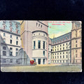 Antique Postcard 1910 Deaconess History Philadelphia City Hall Horse Carriage