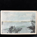 Antique Postcard 1920s "Wildest Dreams" Gaspe Harbour Canada