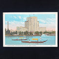 Antique Postcard 1921 Gondolas Flamingo Hotel Lost Miami Florida Biscayne Bay