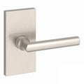 Baldwin Reserve Contemporary Tube Lever With Rectangular Rose