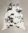 Black and White Cowhide Rug #B10900