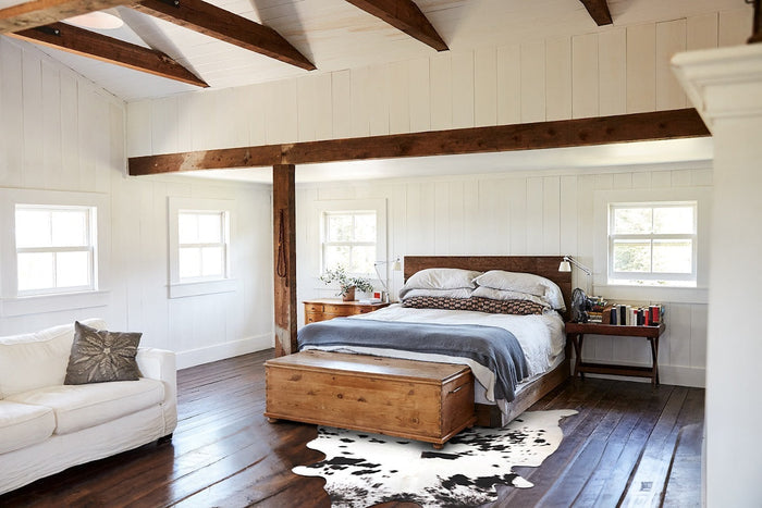 Black and White Cowhide Rug #B10900