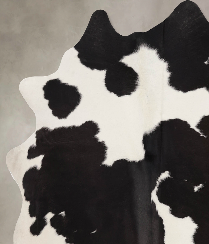 Black and White Cowhide Rug #B10898