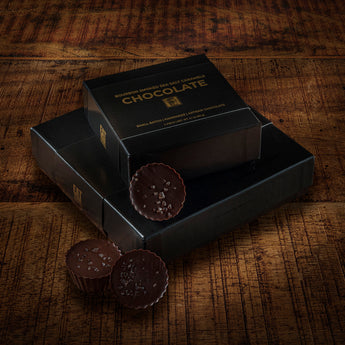 Bourbon Barrel Smoked Sea Salt Caramels