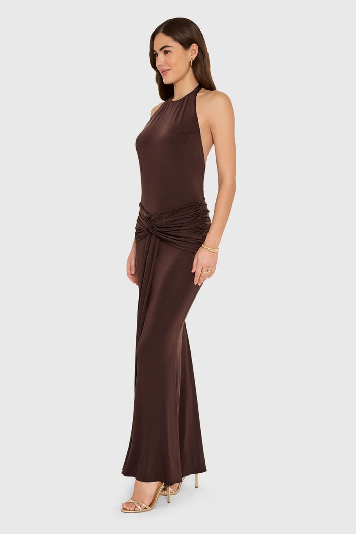 Breana Maxi Dress - Cocoa