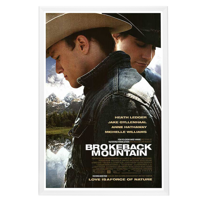 "Brokeback Mountain" (2005) Framed Movie Poster