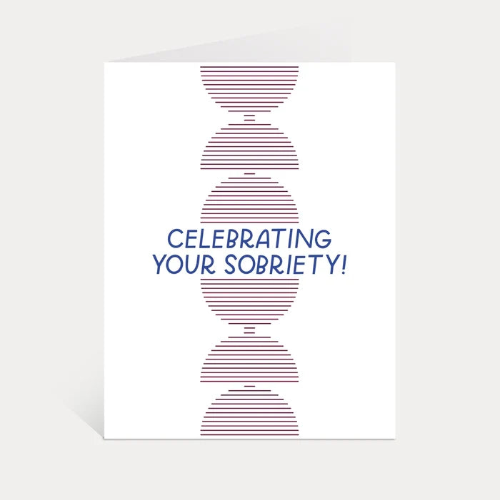 Celebrating Your Sobriety Card