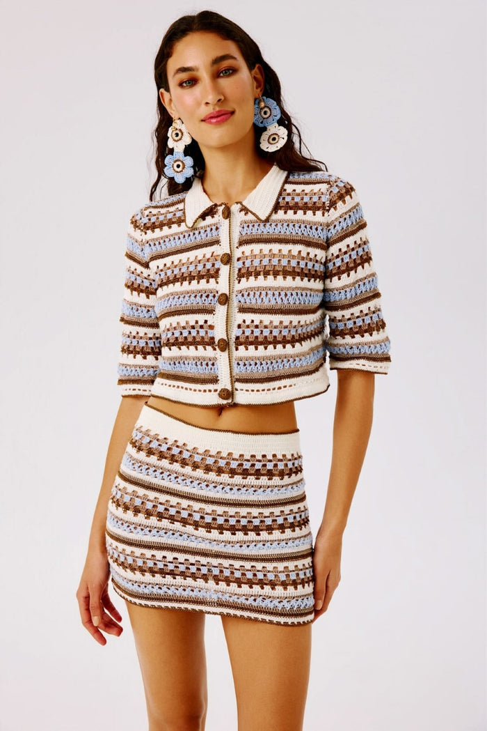 Celia Hand-Crocheted Skirt