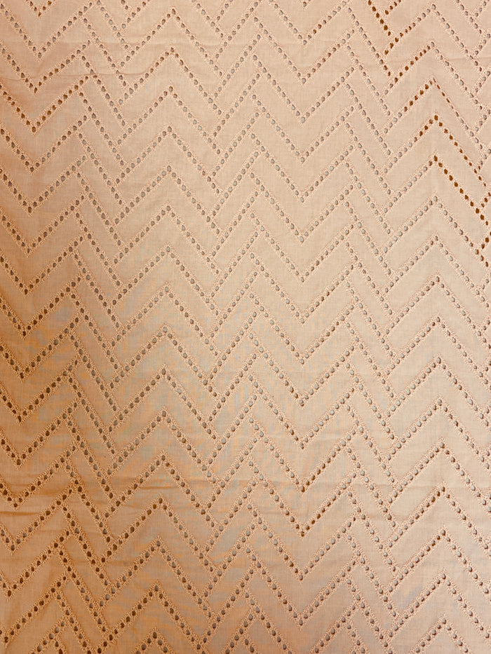 Chevron Cotton Eyelet