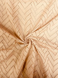 Chevron Cotton Eyelet