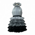 CHILD LARGE - Grey Ruffle Dress  (used)