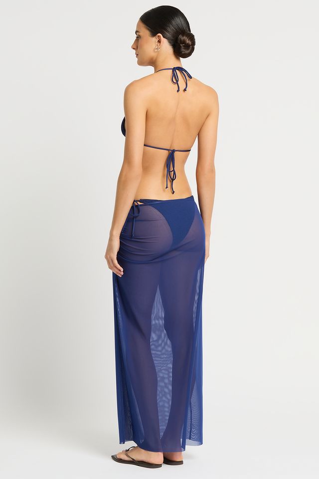 claudia maxi skirt mesh
