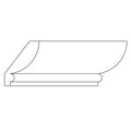 Custom Crown, 15/16''w x 3 3/4''d, Minimum Order Quantity 200 LF Custom Mouldings White River Hardwoods