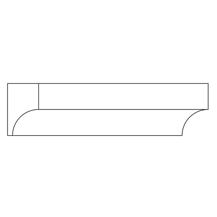 Custom Panel Mould, 1 1/2''w x 2 5/8''d, Minimum Order Quantity 200 LF Custom Mouldings White River Hardwoods