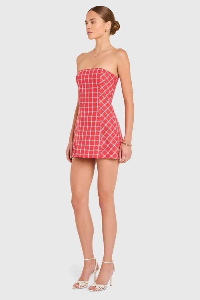 Daisy Romper - Red