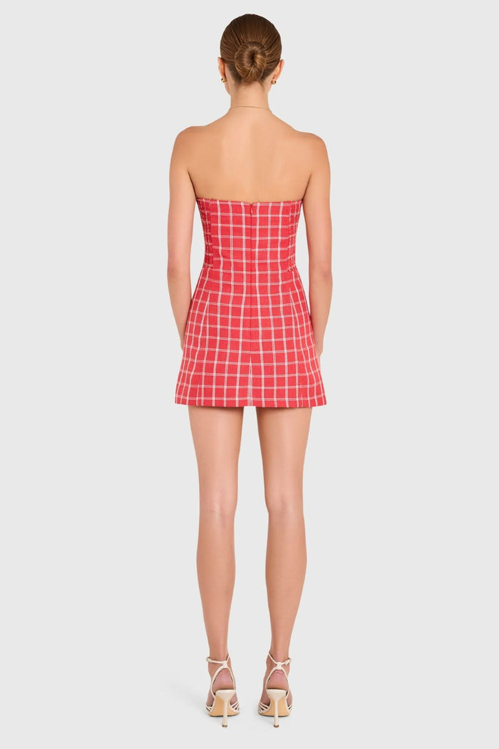 Daisy Romper - Red