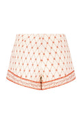 Devon Shorts - Orange Mosaic Print