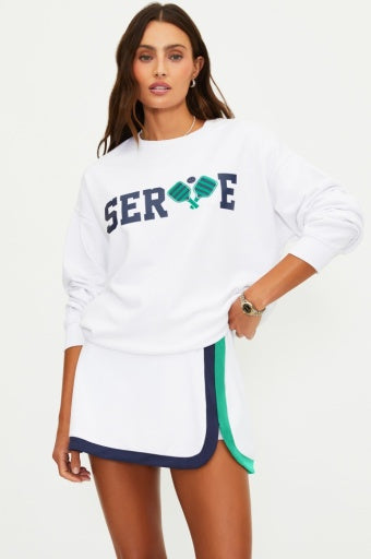 devyn oversized sweatshirt - serve