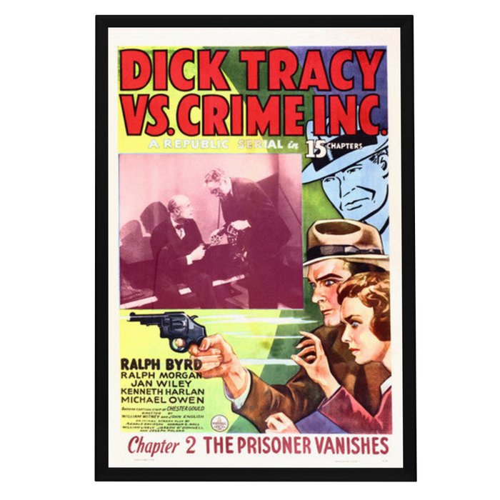 "Dick Tracy vs. Crime Inc." (1941) Framed Movie Poster