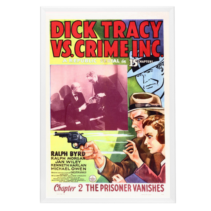 "Dick Tracy vs. Crime Inc." (1941) Framed Movie Poster
