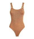 DOMINO SWIM - METALLIC COCOA