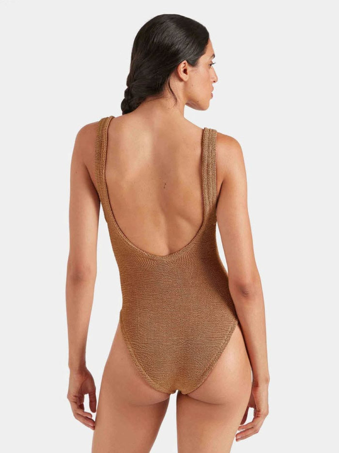 DOMINO SWIM - METALLIC COCOA