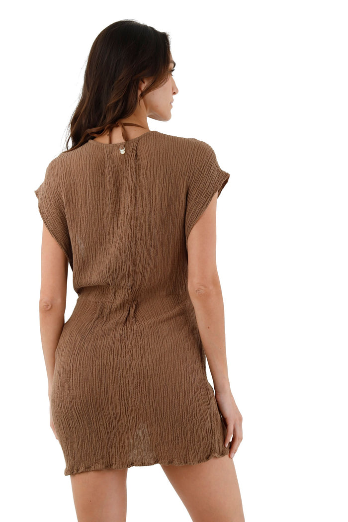 Malai Jezabel by Malai in Earth Brown - Sunset Park Resort shop