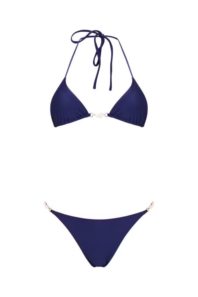 Elio Bikini Top - Indigo