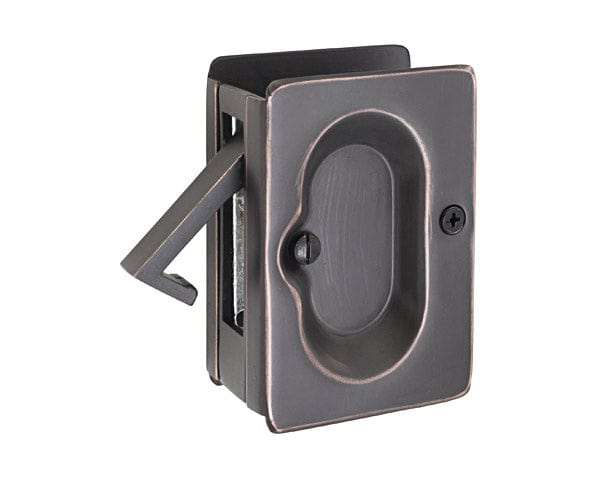 Emtek Pocket Door Lock in Oil Rubbed Bronze