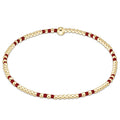 enewton Gameday Hope Joy 2mm Bracelet -Crimson
