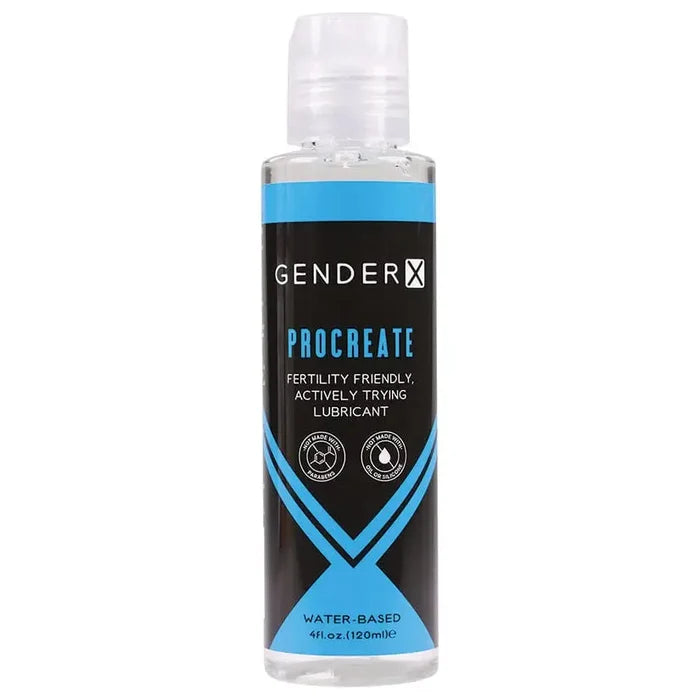 Gender X Procreate Fertility Friendly Actively Trying Water - Based Lubricant - Rolik®