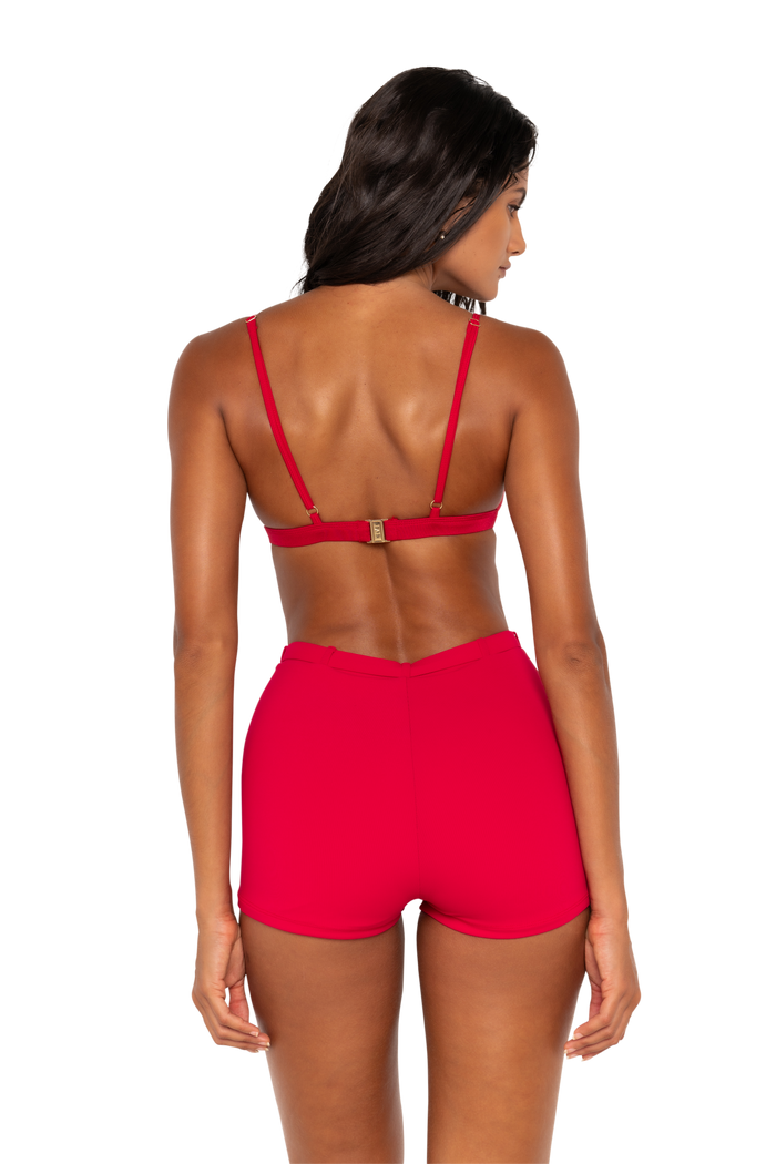 Gia Shorts - Strawberry Rib