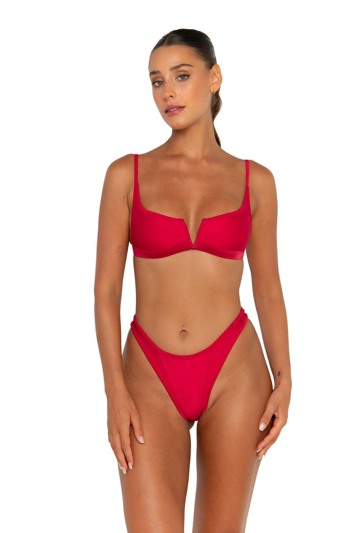 Gypsy Top - Hibiscus