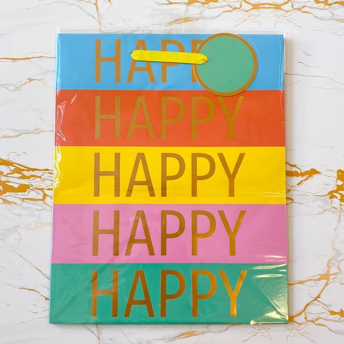 Happy Party Medium Gift Bag - Lyla's: Clothing & Gifts - Online and Rockwall Texas Boutique