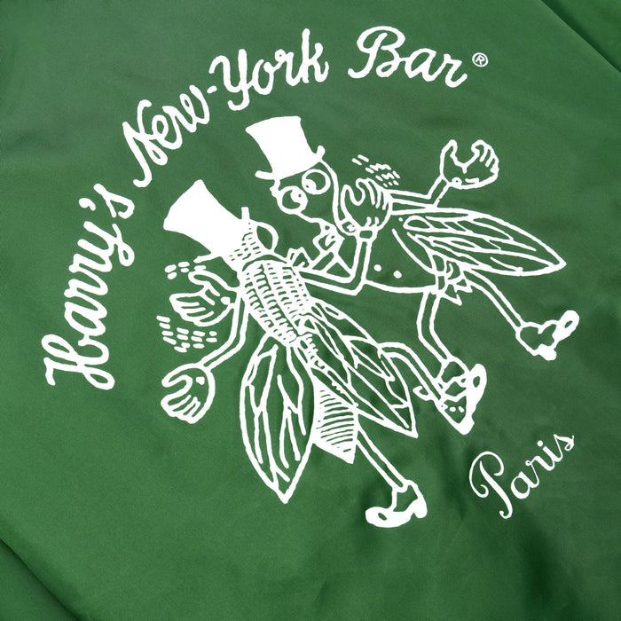 Harry's famous bar flies motif.