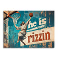 He is Rizzin Easter Card