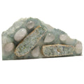 Heart Chakra Plate Grow My Love Rose Quartz Moss Agate Serpentine