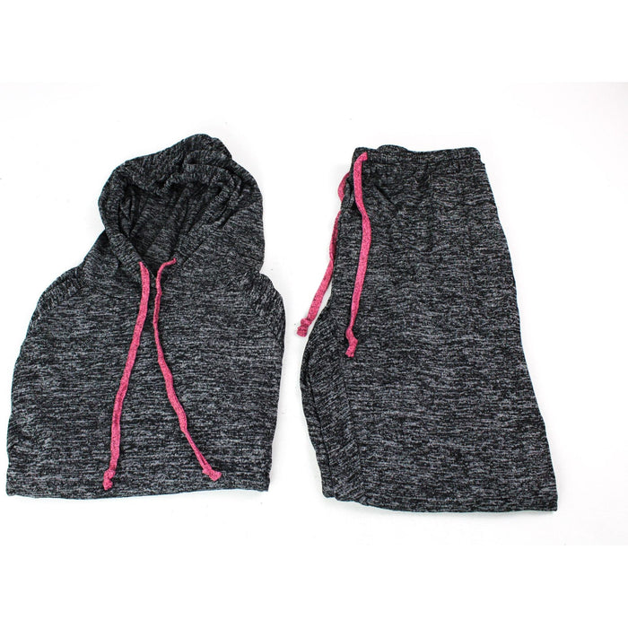 Hello Mello Carefree Threads Hooded Top & Jogger Pants Medium