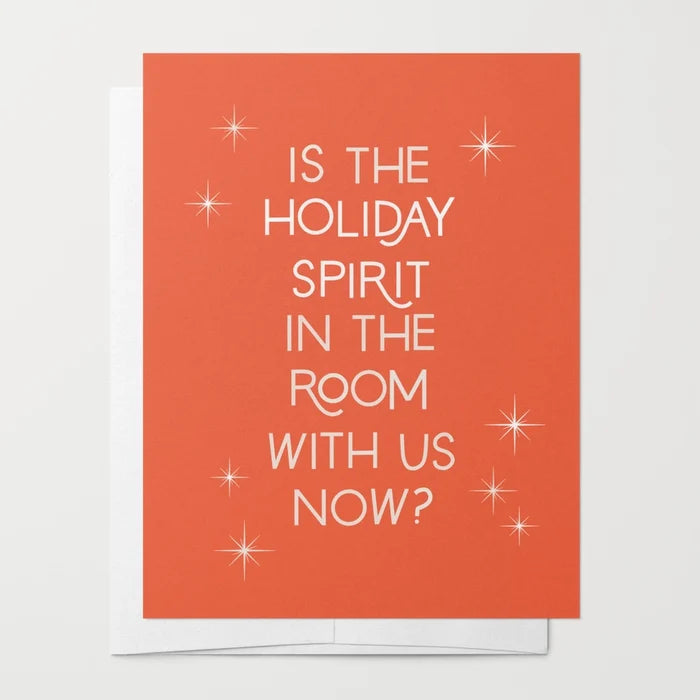 Holiday Spirit in the Room Holiday Card