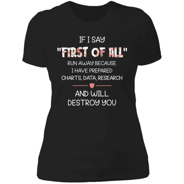 NL3900 Ladies' Boyfriend T-Shirt / Black / S