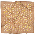 Floral Brown Bandana by Jennie Earle