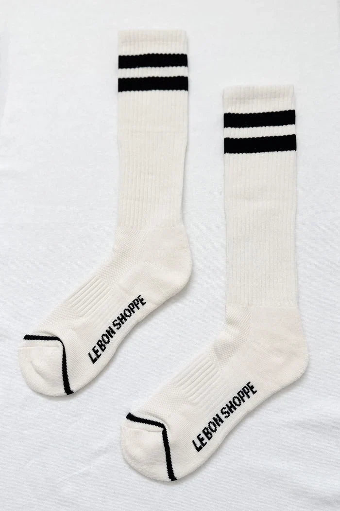 Knee High Boyfriend Socks Accessories Le Bon Shoppe