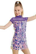 LARGE- Mock Neck Sequin Dress
